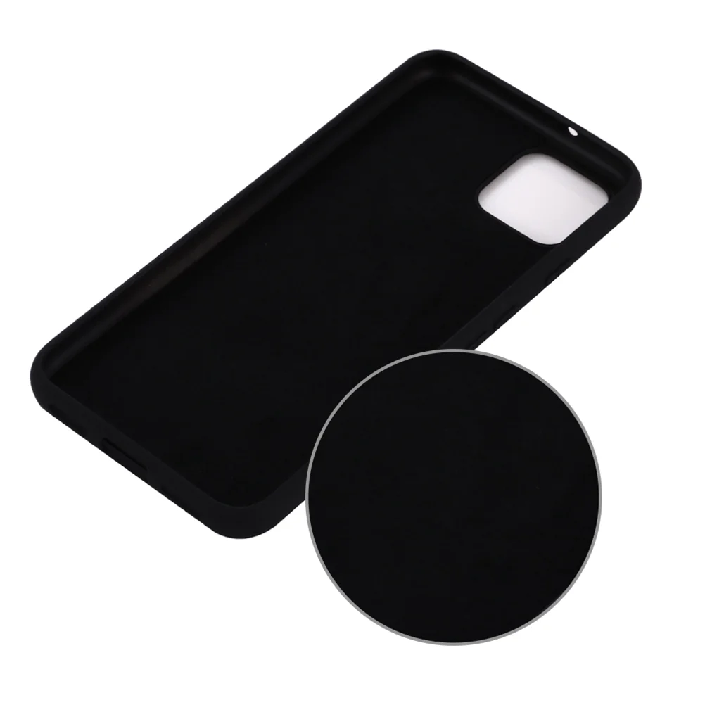 

Liquid Silicone Scratch-resistant Phone Cover Comfortable Full Covered Shockproof Protective Case Compatible with Pixel 4