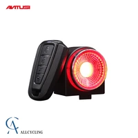 antusi a8pro bicycle rear lamp usb rechargeable led lights burglary alarm call wireless control tail lamp bike warning light