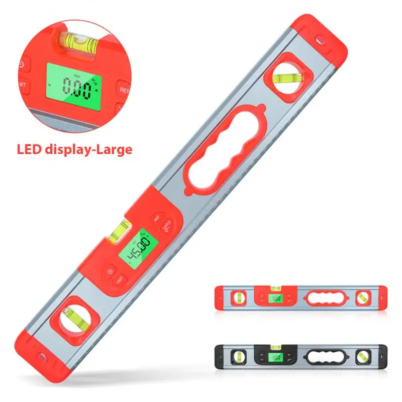 

Angle Degree 500mm Ruler Angle Slope Protractor Inclinometer Level 360 Finder Test With/without Magnets Digital Electronic Level