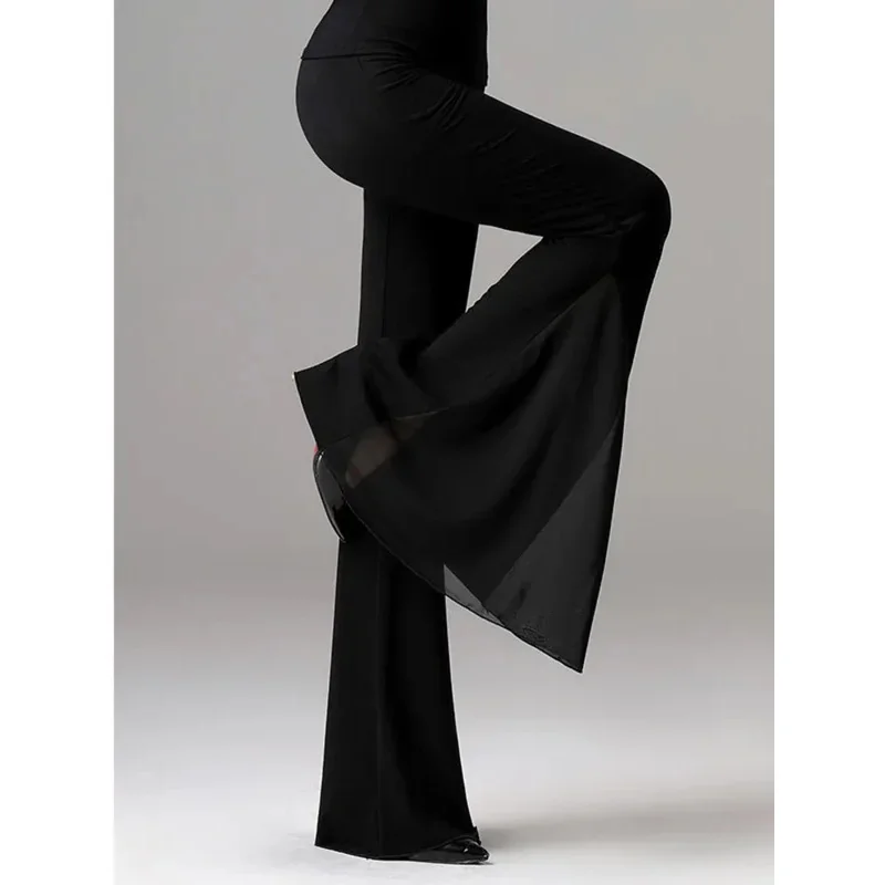 Элегантные вечерние брюки для современного танца женщин классический костюм 2023