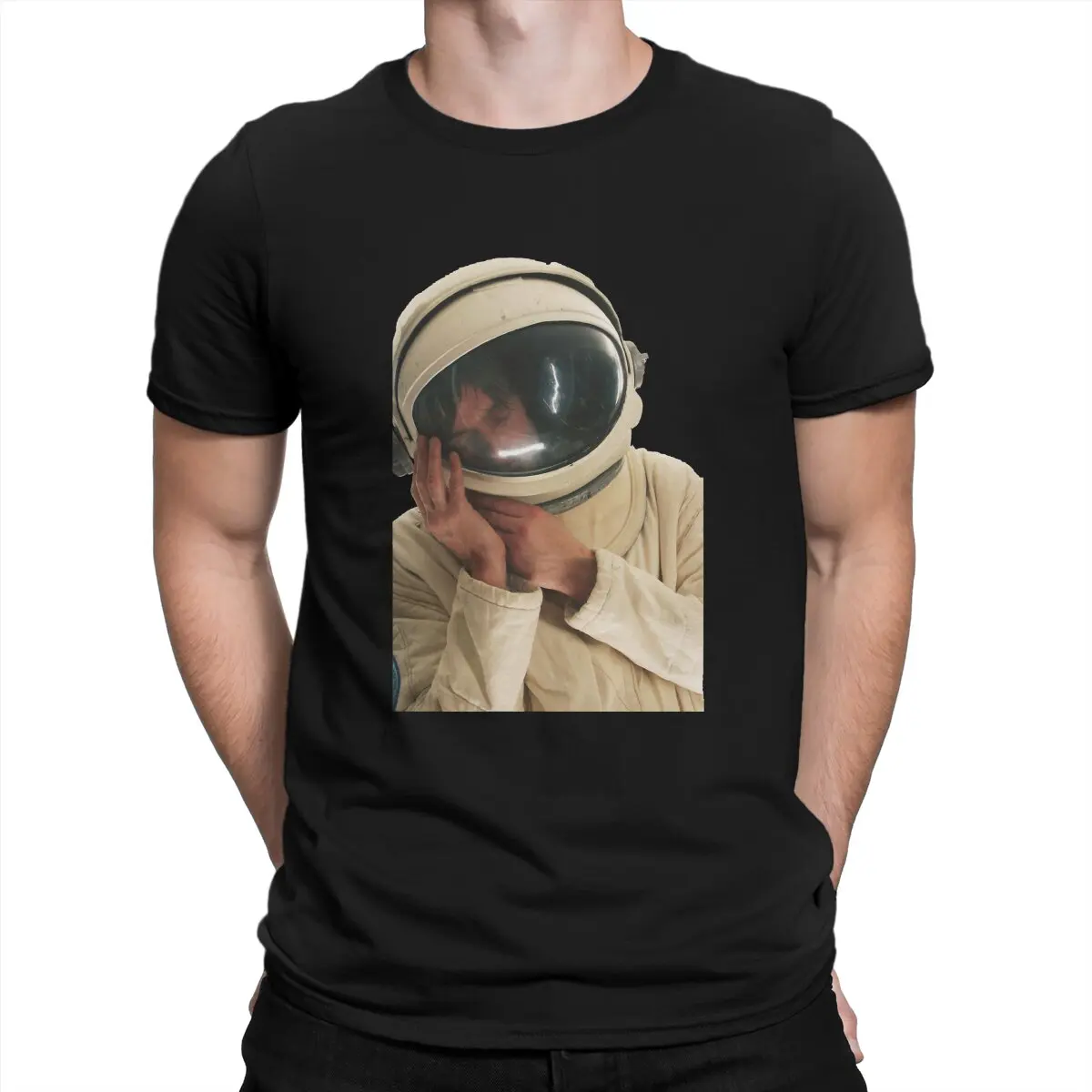 Футболка Jason мужская с круглым вырезом, винтажная хлопковая рубашка, короткий рукав, топ, Spacemen 3, на лето