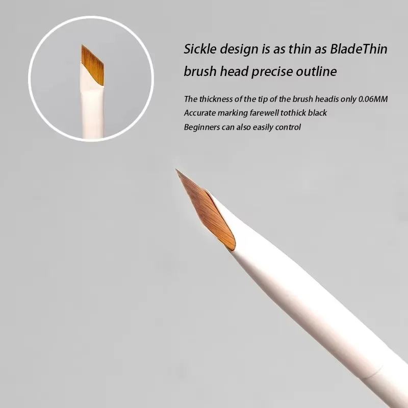 1/2 шт. набор кистей для макияжа глаз кисть теней век контура бровей подводка