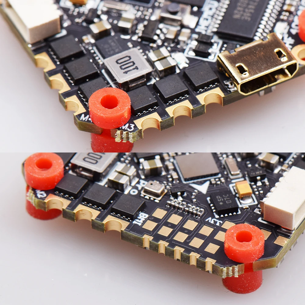Контроллер полета JHEMCU GHF405AIO Pro 45A MPU6000 F405 25 5 х25 мм BLHELIS 4 в 1 ESC 3-6S для FPV гоночных