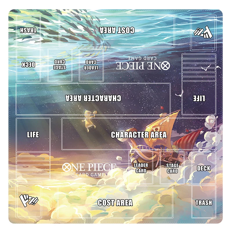 Коврик для игр Bandai One Piece 60x60 см