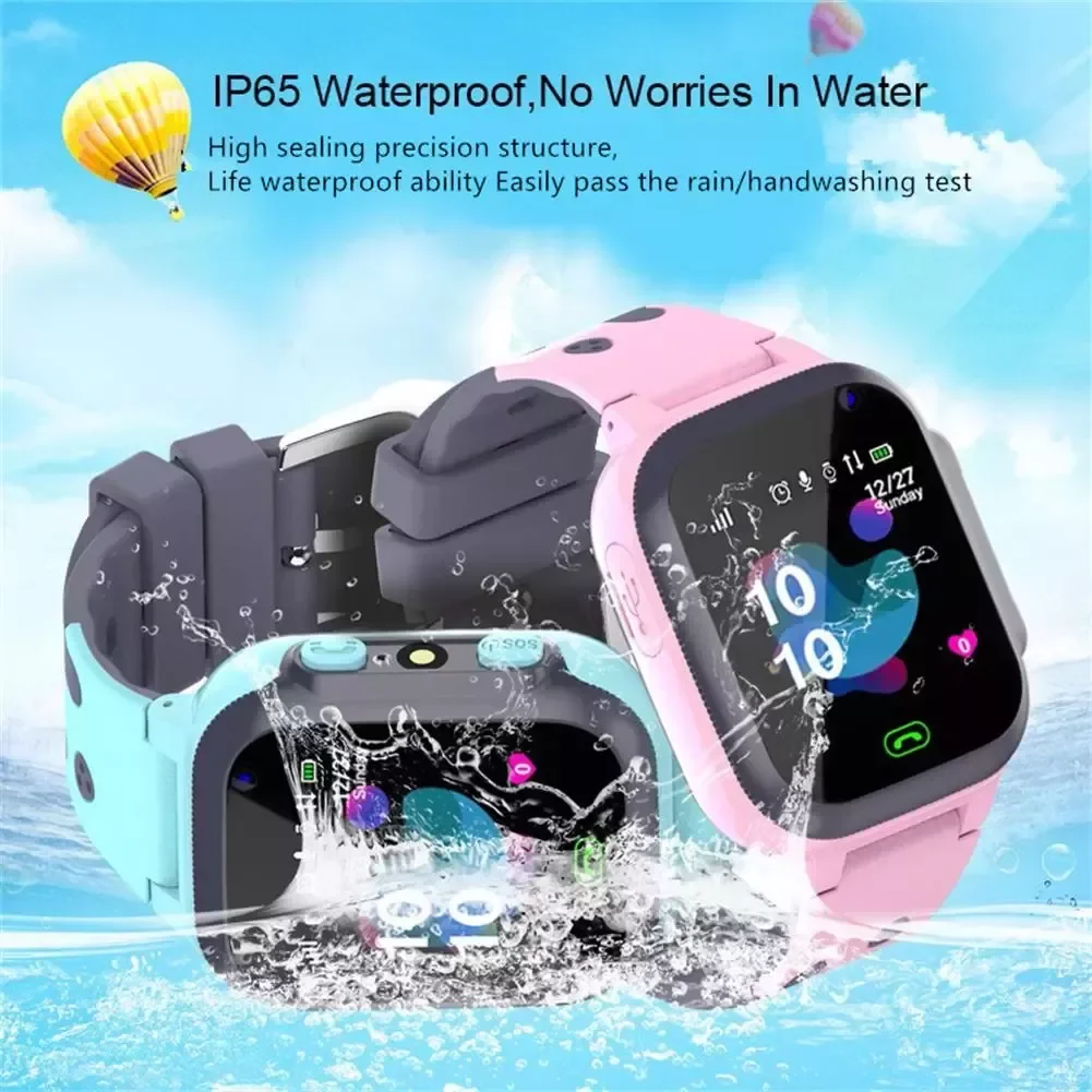 

LT21 4G Smart Watch Kids GPS WIFI Video Call SOS IP67 Waterproof Child Smartwatch Camera Monitor Tracker Location Watch