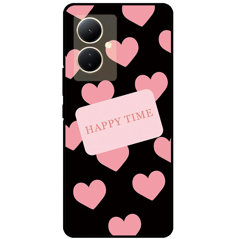 Модные мягкие силиконовые чехлы для телефона vivo V29 Lite