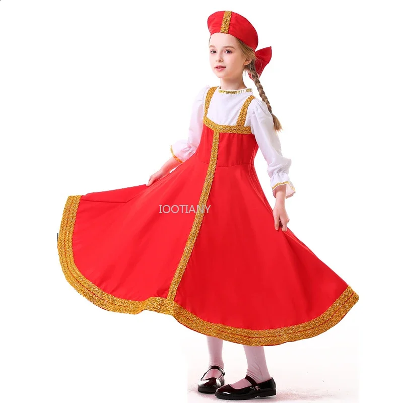 Новый костюм для косплея русских девочек Georgia традиционный украинский родителей