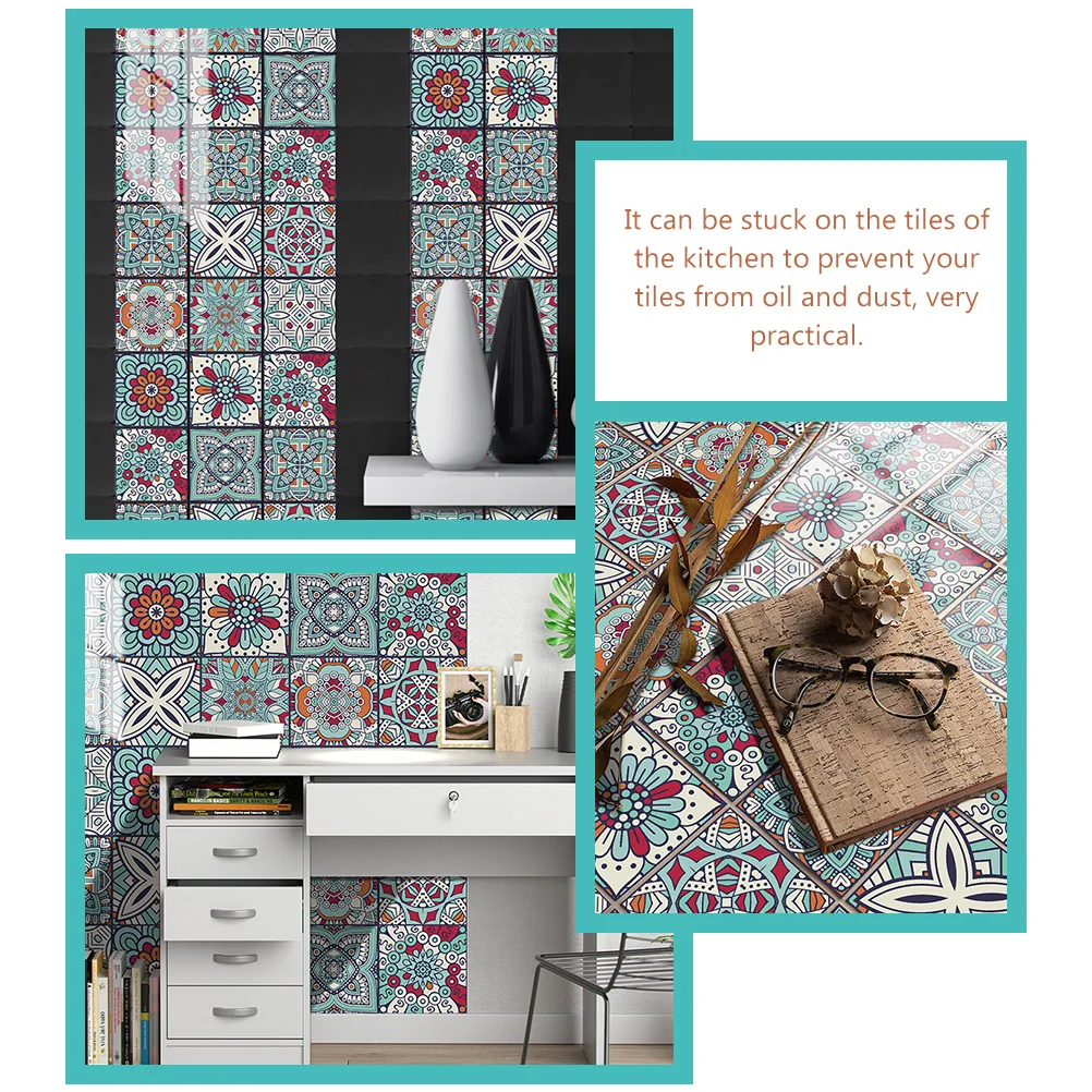 10 шт. домашний декор наклейки для очистки автомобиля и плитки кухонные