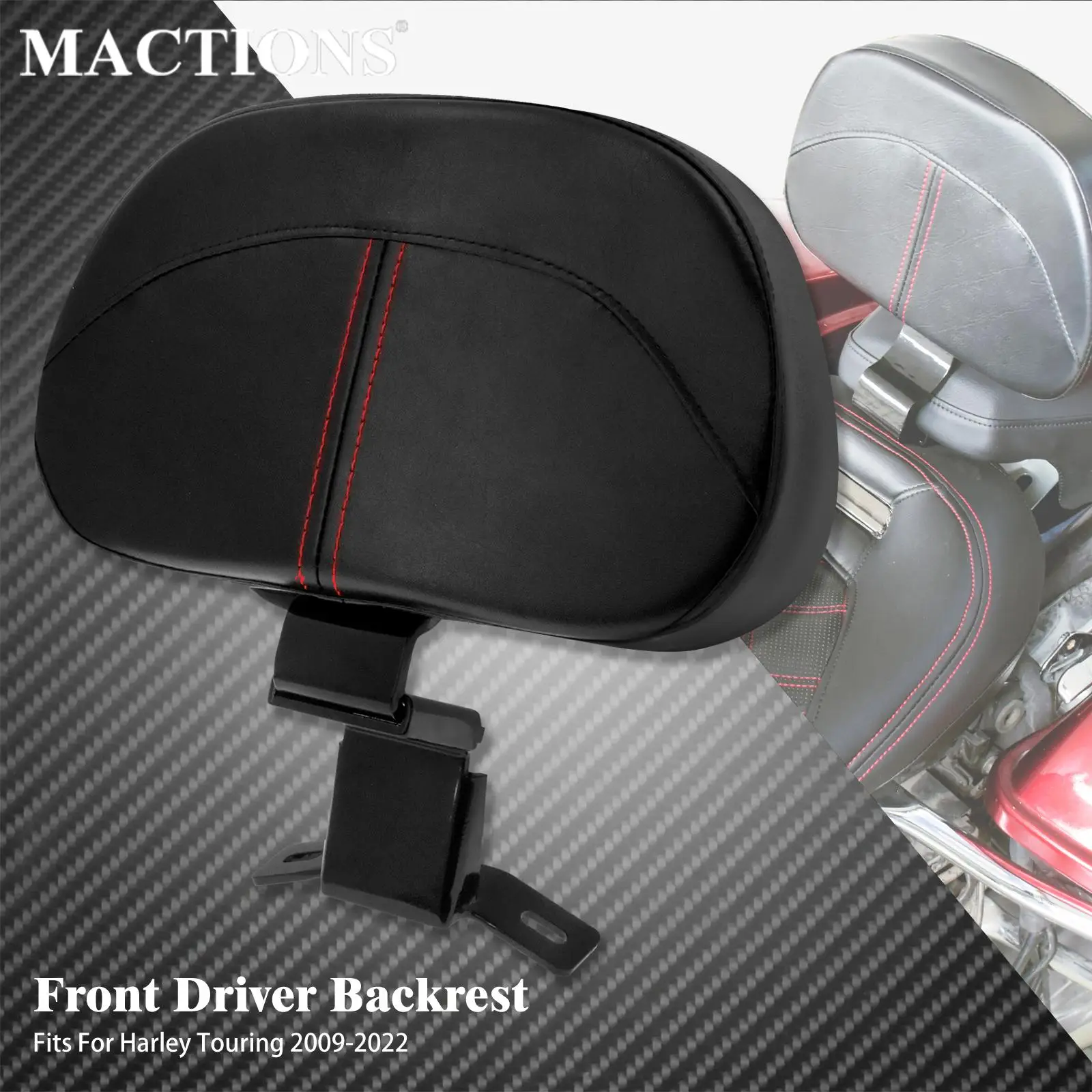 Мотоциклетный Комплект для крепления спинки переднего водителя Harley Touring CVO Road Street