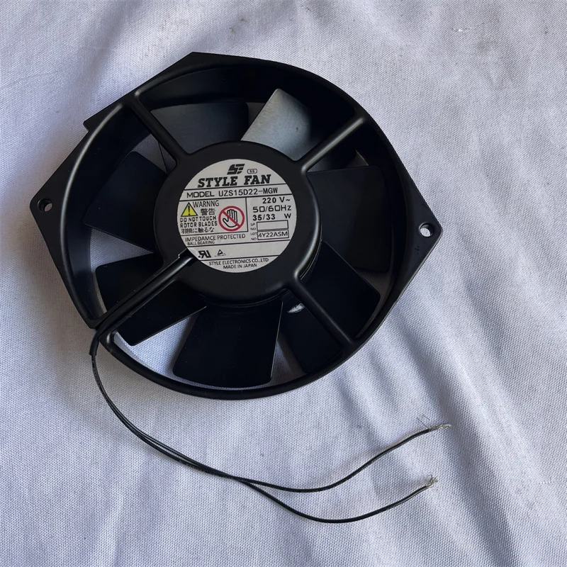 Осевой вентилятор охлаждения 172x150x38 мм UZS15D23-MGW 220 В 172 2 см