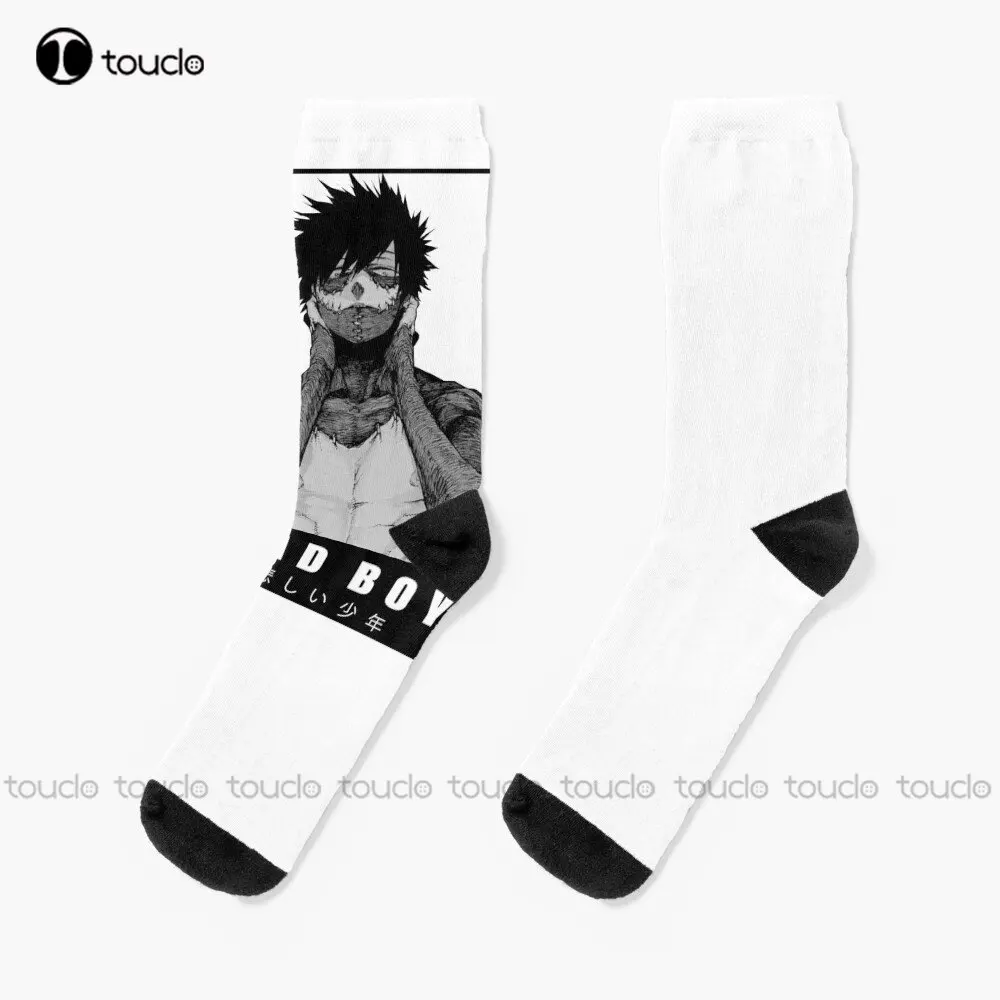 

Dabi - My Hero Academia Socks Sock Personalized Custom Unisex Adult Teen Youth Socks Street Skateboard Socks Custom Gift Funny