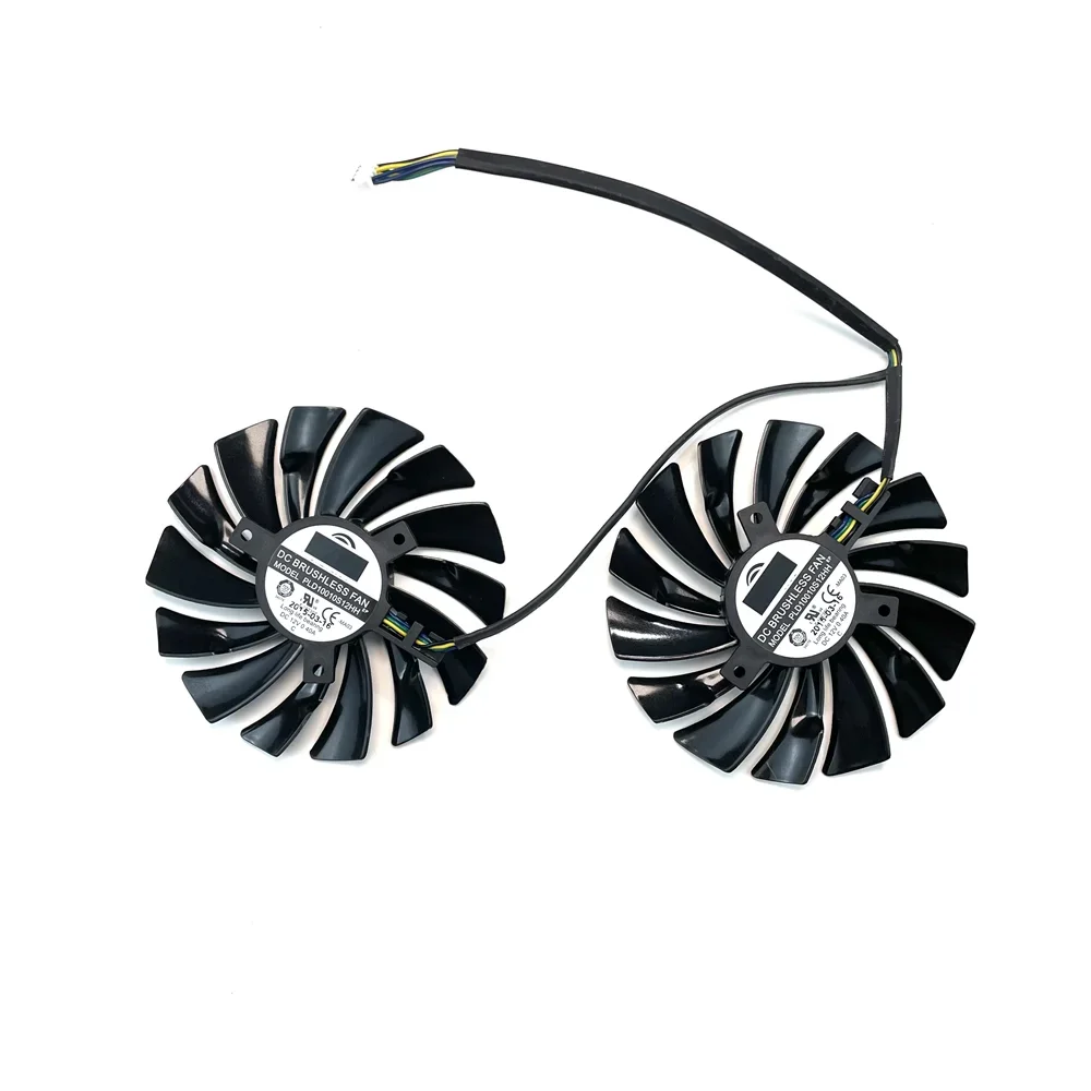 2 шт./комплект кулер для игровой карты MSI Radeon R9 380 Armor 2X GTX 1060/1070/1080 TI RX 470/570 RX580