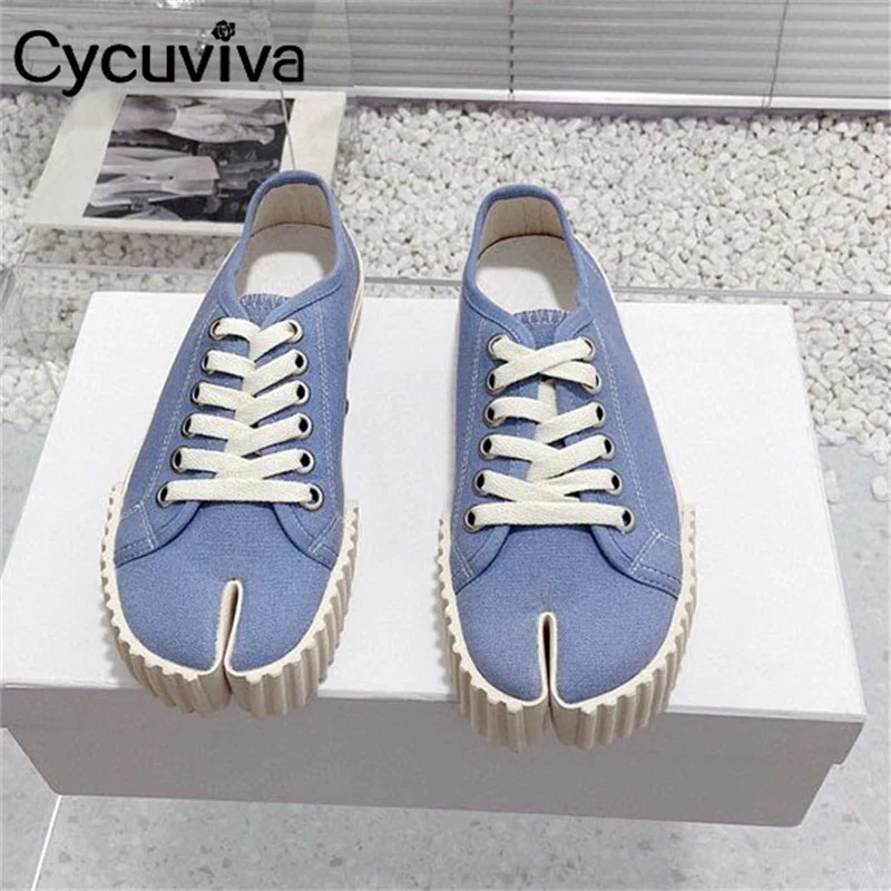 

Женские и мужские мокасины на плоской подошве, Дизайнерские повседневные туфли без задника, с разрезом, на шнуровке, 2023