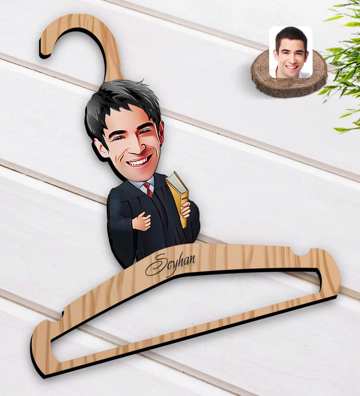 

Персонализированный мужской атрибут карикатура на деревянное платье асцеминие 1