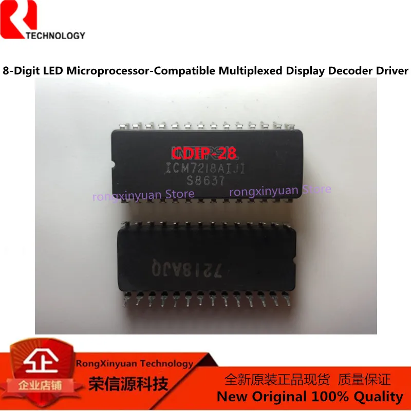 1 шт. ICM7218AIJI ICM7218AI ICM7218 CDIP-28 чипсет 8-значный светодиодный Микропроцессор-совместимый мультиплексор дисплей декодер драйвер Новый 1 шт. ICM7218AIJI ICM7218AI ICM7218 CDIP-28 чипсет 8-значный светодиодный Микропроцессор-совместимый мультиплексор дисплей декодер драйвер Новый