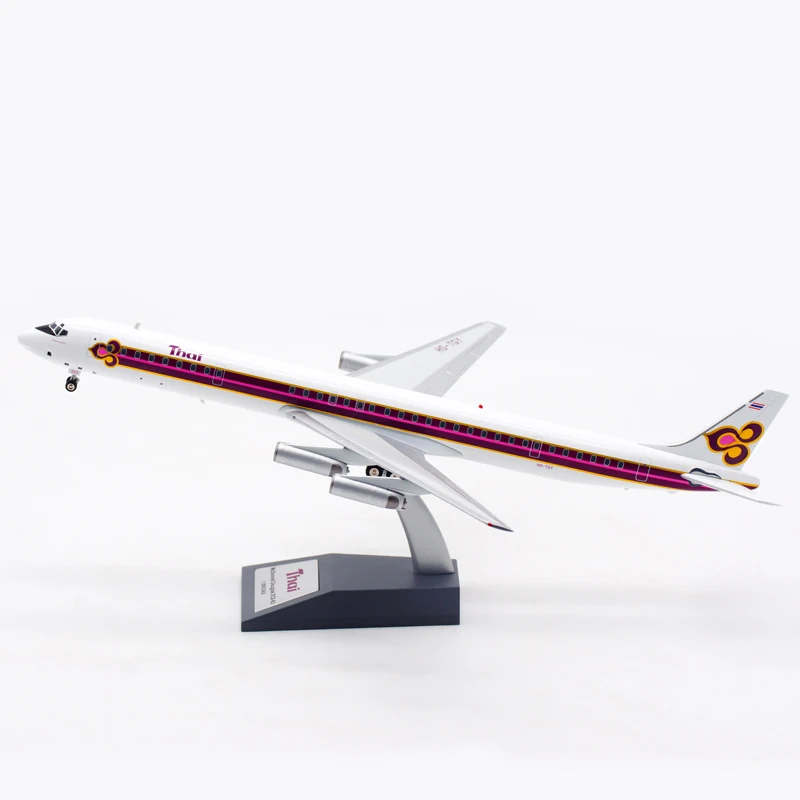 

Diecast 1:200 Scale Thai Airways DC-8-63 HS-TGY Alloy Plane Model Collection Souvenir Display Ornaments