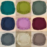 universal spandex stretch wedding dining room chair cover seat cushion covers for wedding banquet seat hotel bar stool