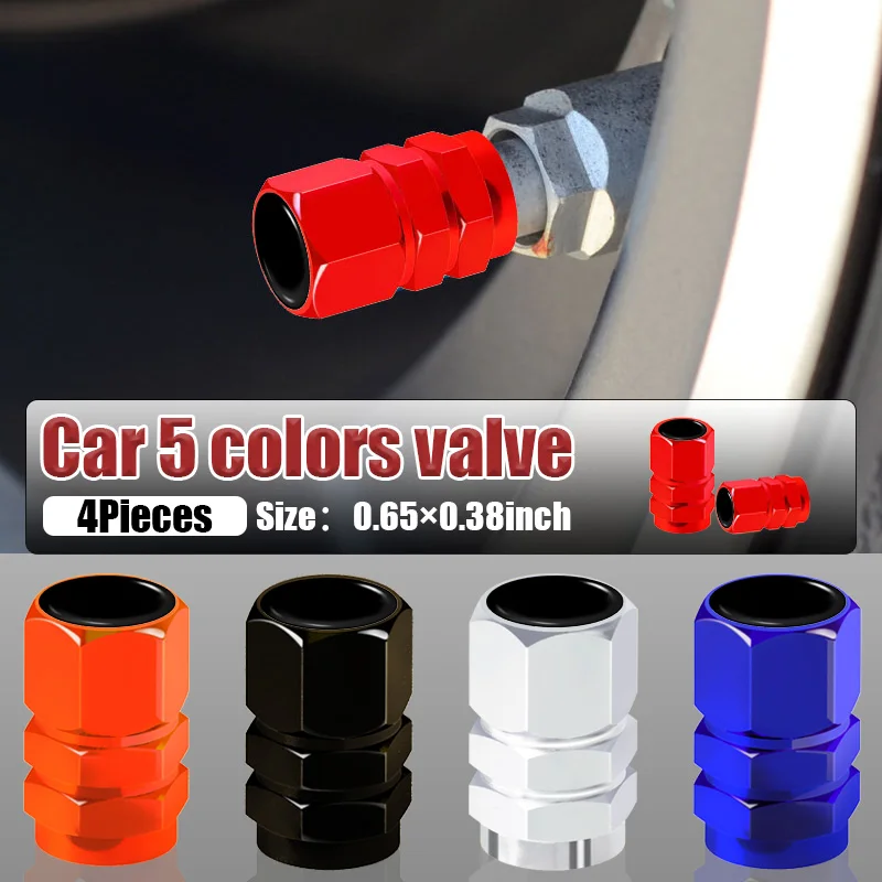 

Car Wheel Tires Valves Tyre Stem Air Valve Caps for Jeep Renegade Patriot Wrangler Grand Cherokee Compass Commander Accessories