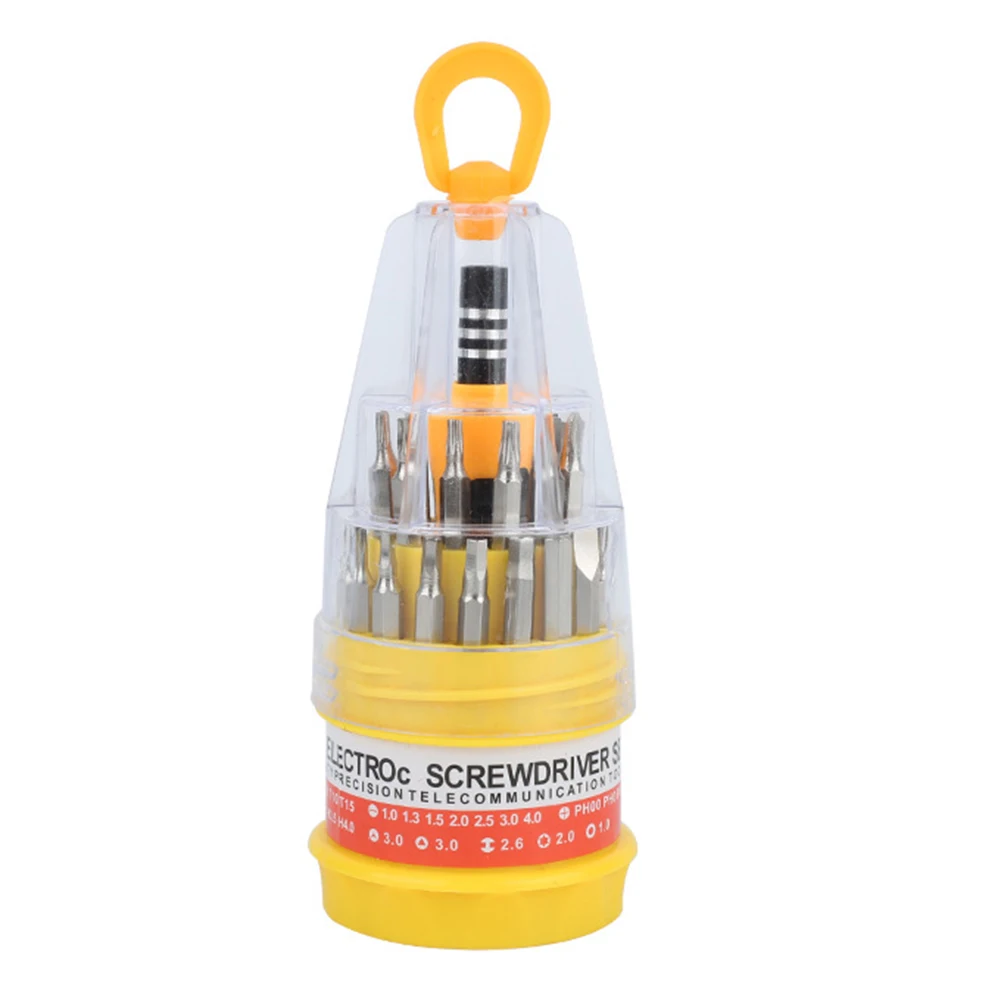 

31 In 1 Precision Screwdriver Bits With Handle For Watches Keyboards Toys Computers Mobile Phones Cameras Repair Hand Tool