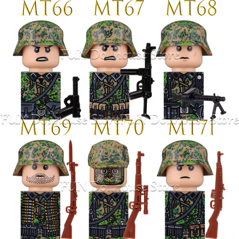 BRICKPANDA Военные фигурки из пластика