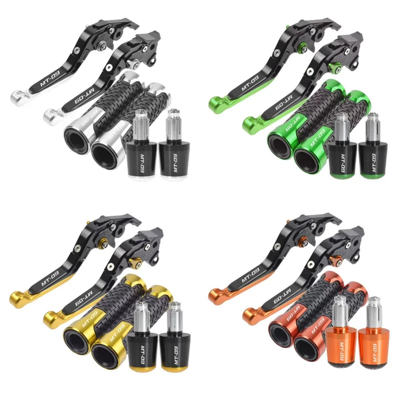 Фото Для мотоциклов YAMAHA MT-09 FZ-09 MT09/SR 2014-2019, FJ-09, MT-09 Tracer 2015-2019, 2016, 2017: рычаги тормоза и сцепления, рукоятки руля №1