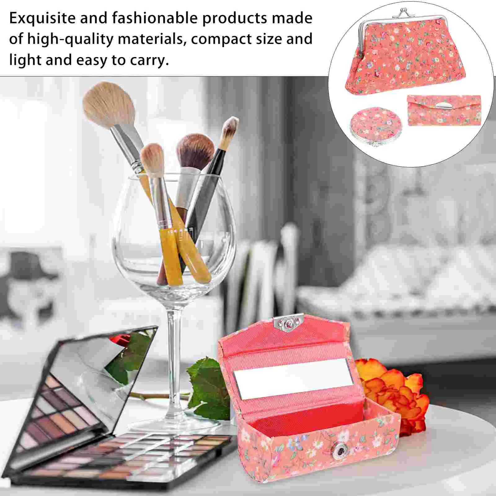 3 шт./компл. сумка из трех предметов держатель для губной помады женский чехол