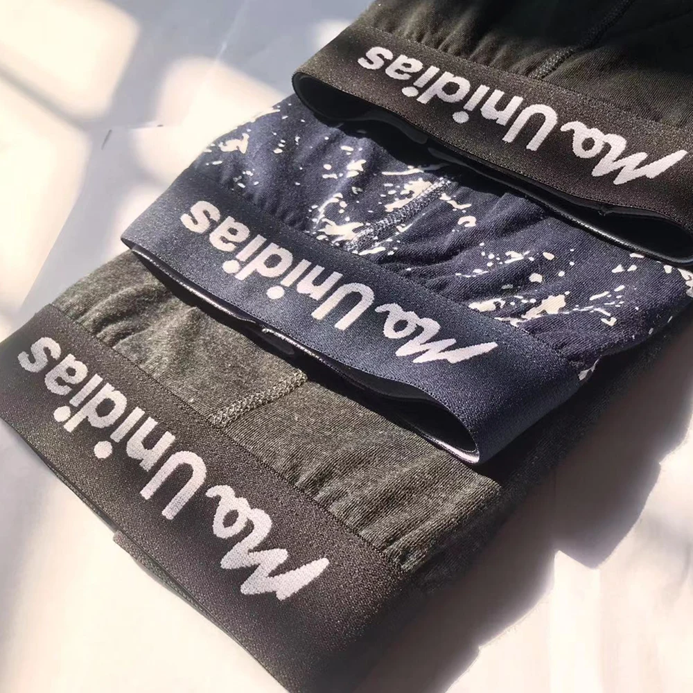 New Men's Panties Boxers For Man Underwear Cotton Mens Underpants Sexy Homme Boxer Interiors Male Shorts Undrewear Calecon