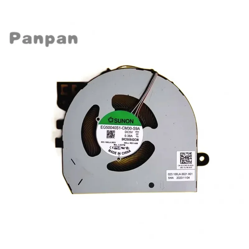Новый оригинальный охлаждающий вентилятор для ноутбука DELL Latitude 13 5320 0CJCNP CJCNP CN-0CJCNP