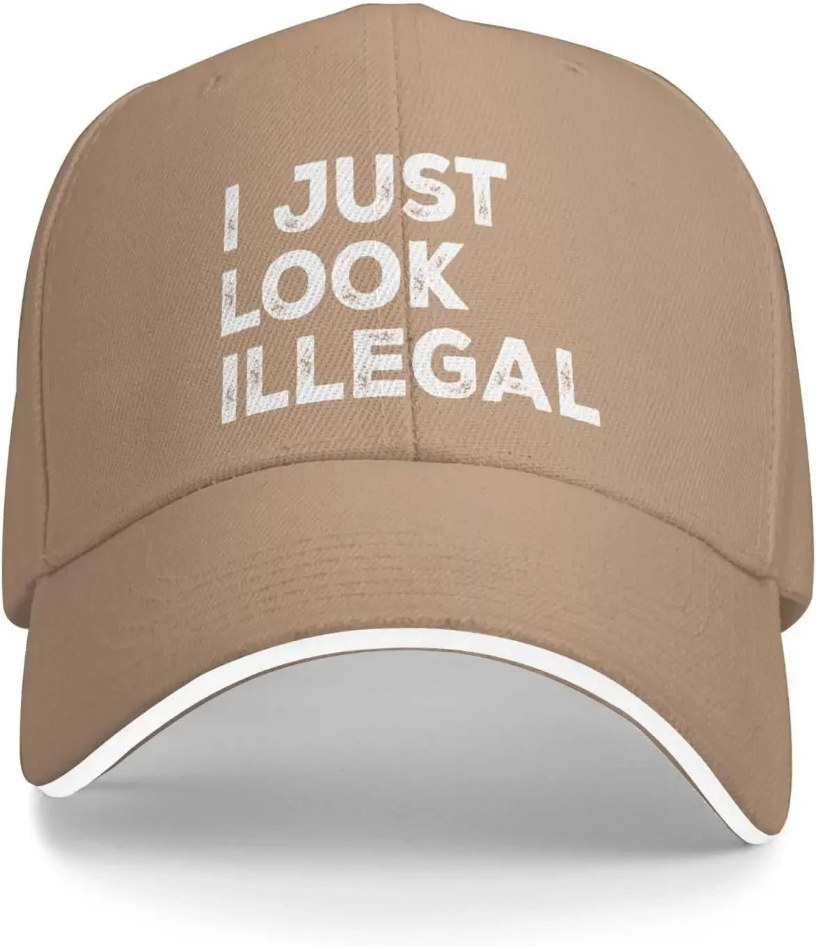 I Just Look Illegal Cap для мужчин Бейсбольные кепки Модные