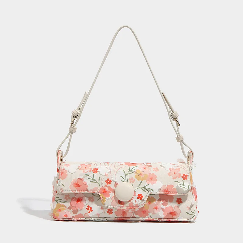 

2023 New Fashion Design Handbag Light Luxury Ladies Shoulder Bag Synthetic Leather Messenger Bag