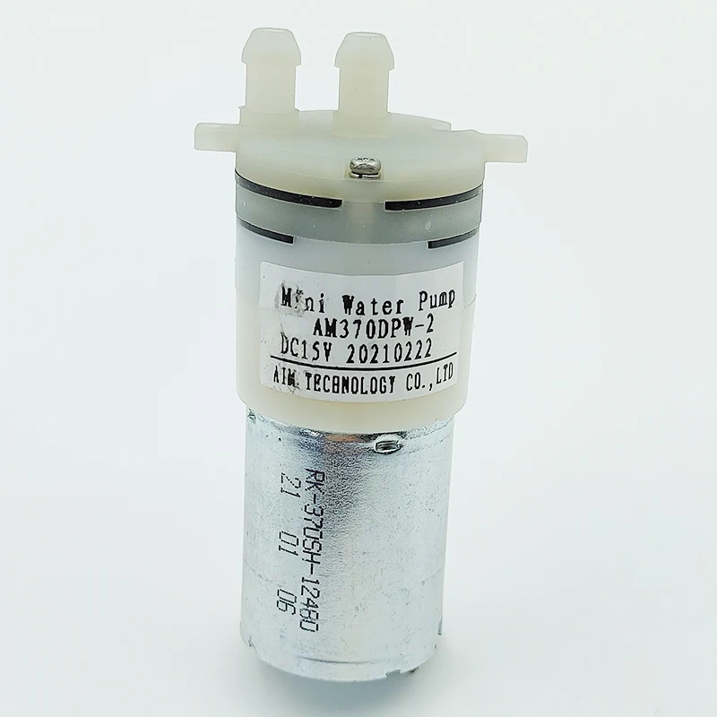 Миниатюрный водяной насос DC 12V-24V 15V 18V Micro 370, диафрагменный насос 27 мм, самовсасывающий, для самостоятельной установки, для диспенсеров, для чайных столиков (art.: 3920d8e89332a) - 3920d8e89332a