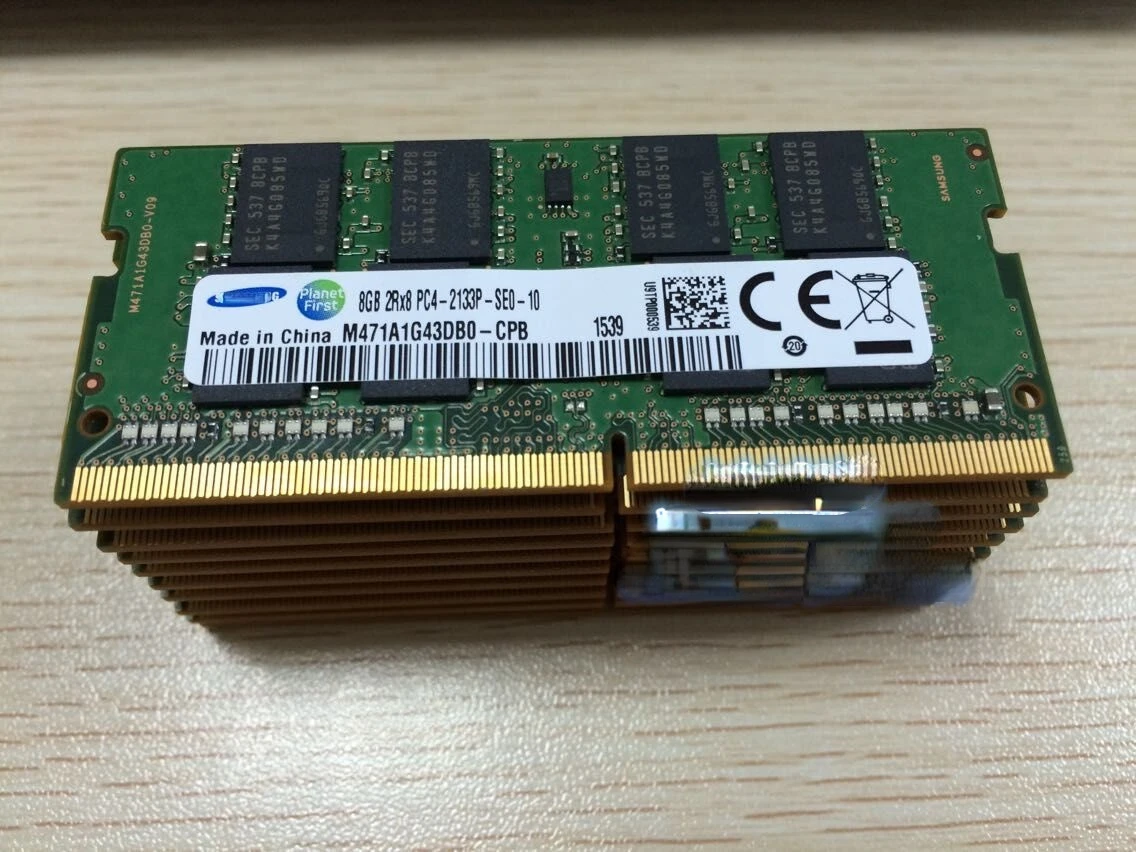 

RAM DDR4 8G 2RX8 PC4-2133P-SA0 M471A1G43DB0-CPB Notebook Memory Bar