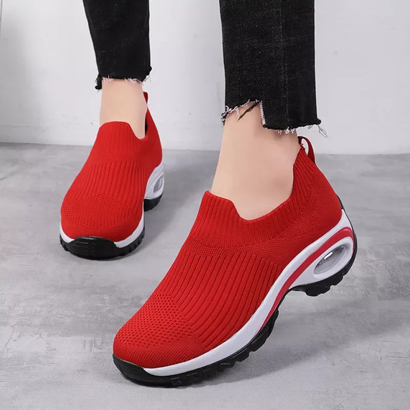 

2023NEW sock shoes woman sneakers 2022 solid color casual shoes women platform sneakers chaussure homme