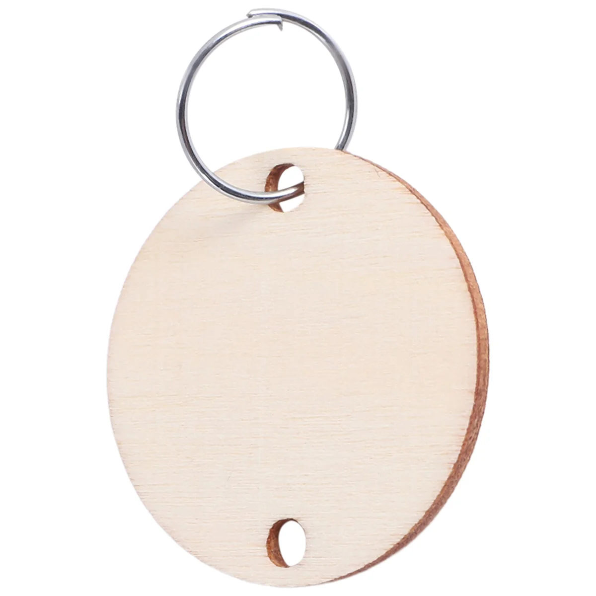 Круглые деревянные диски с отверстиями бирки для доски на день рождения 100 шт.