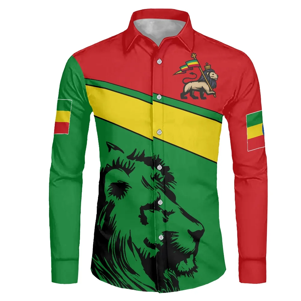 

Рубашка мужская Осенняя с длинным рукавом и отложным воротником, на пуговицах