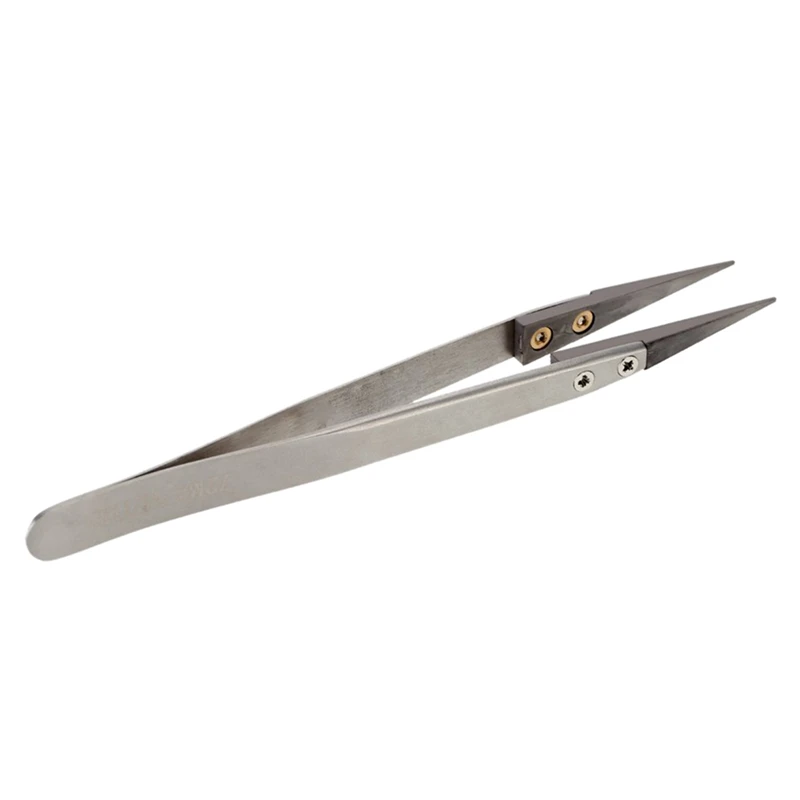 

3 пинцета керамические пинцеты с ручкой из нержавеющей стали