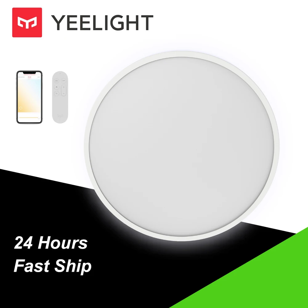 

Yeelight C2001C550 Smart Lamp Xianyu Ceiling light Dimmable Bluetooth WiFi Support Mihome App with remote control