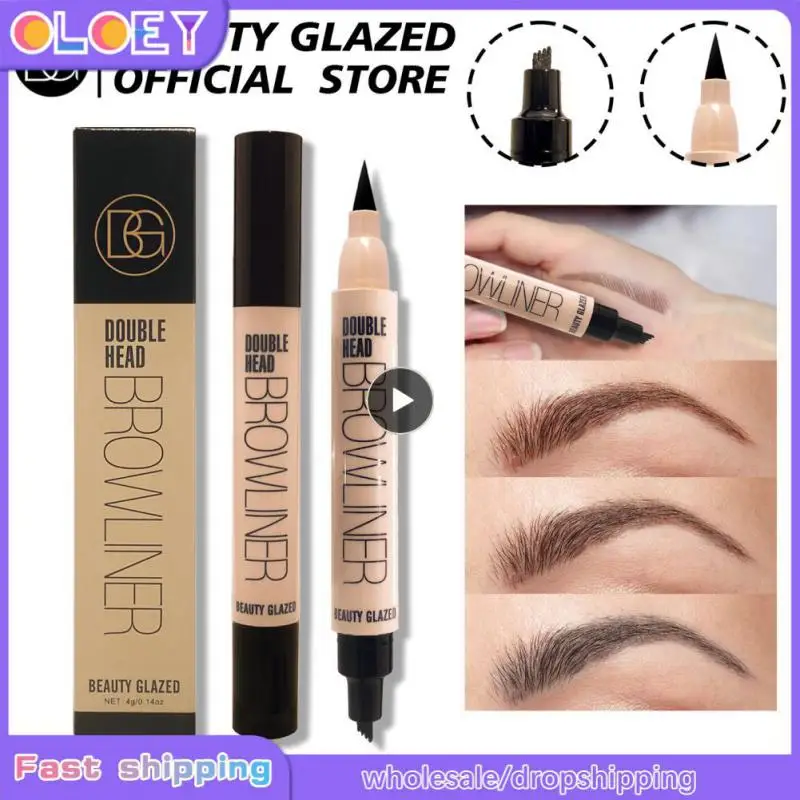 

Тату-ручка для бровей Beauty Glazed, водостойкая, 4 точки