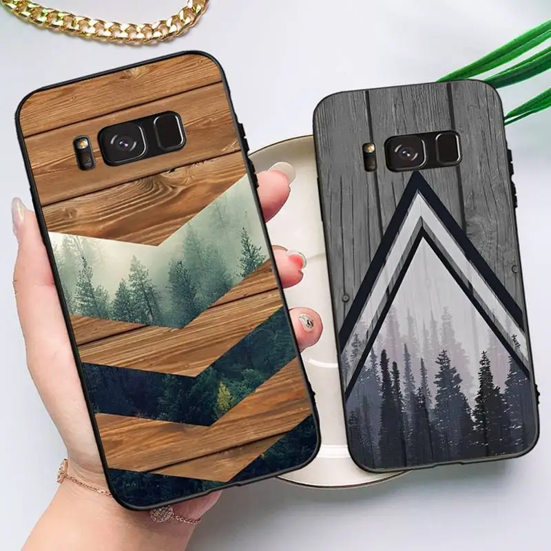 

Forest Geometry Wood Phone Case for Samsung Note 5 7 8 9 10 20 pro plus lite ultra A21 12 72