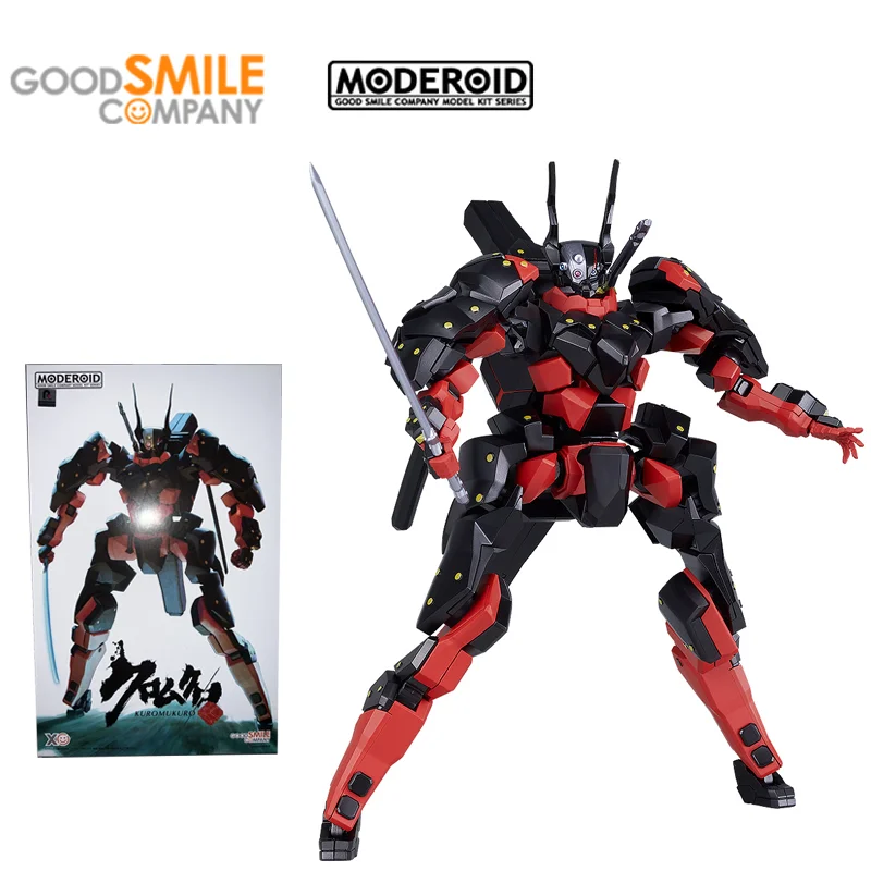 

Original GSC Good Smile MODEROID Kuromukuro Kawaii Anime Figure Model Cartoon Action Figure Kids Toys Collectibles Gift Model