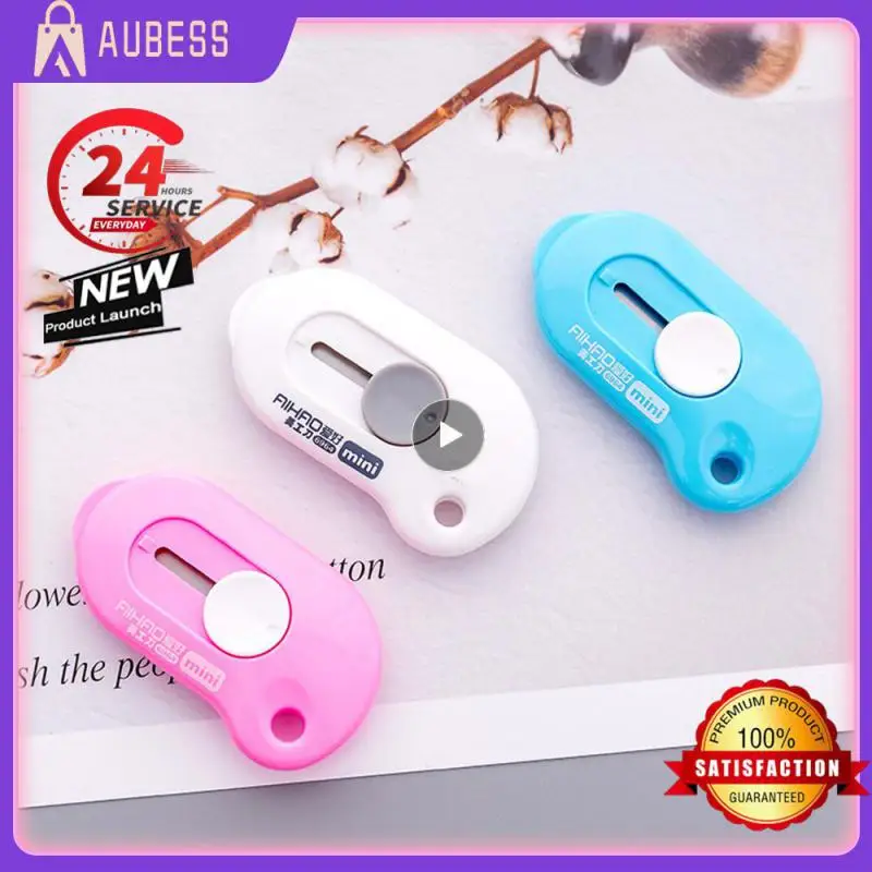 

Box Opener Metal Plastic Smooth Surface Letter Opene 6 4cm Environmentally Friendly Office Paper Cutter Knife Small Art Knife