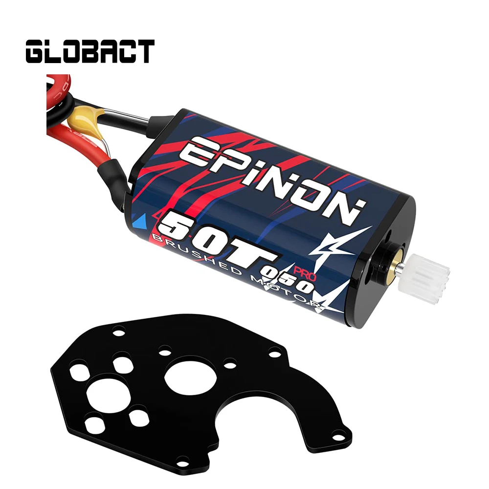 

Щеточный двигатель Blobact 050 66T с металлическим креплением для AXIAL SCX24 Motor Bronco C10 JLU Gladiator Deadbolt B17 Axial SCX24