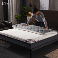 uvr knitted cotton memory foam bedspread full size four seasons mattress collapsible tatami pad bed help sleep hotel homestay