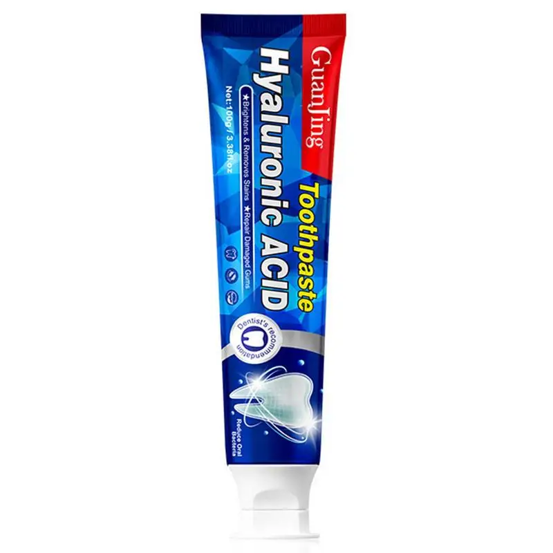 

Toothpaste Gum Repair Hyaluronic Acid Toothpaste For Whiter Teeth Active Toothpaste Removes Stains Whitens And Strengthens Teeth