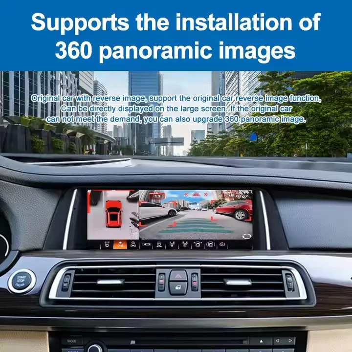 Фото Android 13 Автомобильный радио Pantalla Android Auto Carplay Gps Navi Мультимедийный плеер для Bmw 5 серии F10 F11 G30 №4