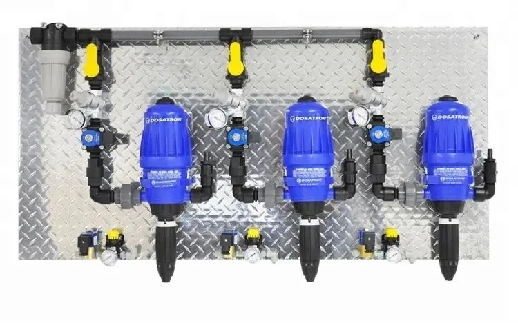 Дозатор с водяным приводом для химического внесения удобрений Автоматический