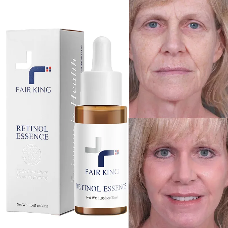 

Retinol Anti-Wrinkle Serum Fade Facial Fine Lines Anti-Aging Essence Lifting Firming Whitening Brighten Nourish Face Skin Care