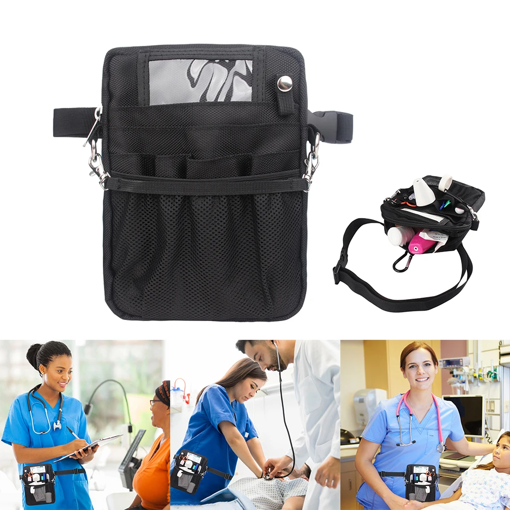 

Nurse Waist Bag Waterproof Waist Bum Bag Running Jogging Belt Pouch Zip Fanny Pack Sport Runner Crossbody Bags Men And Women