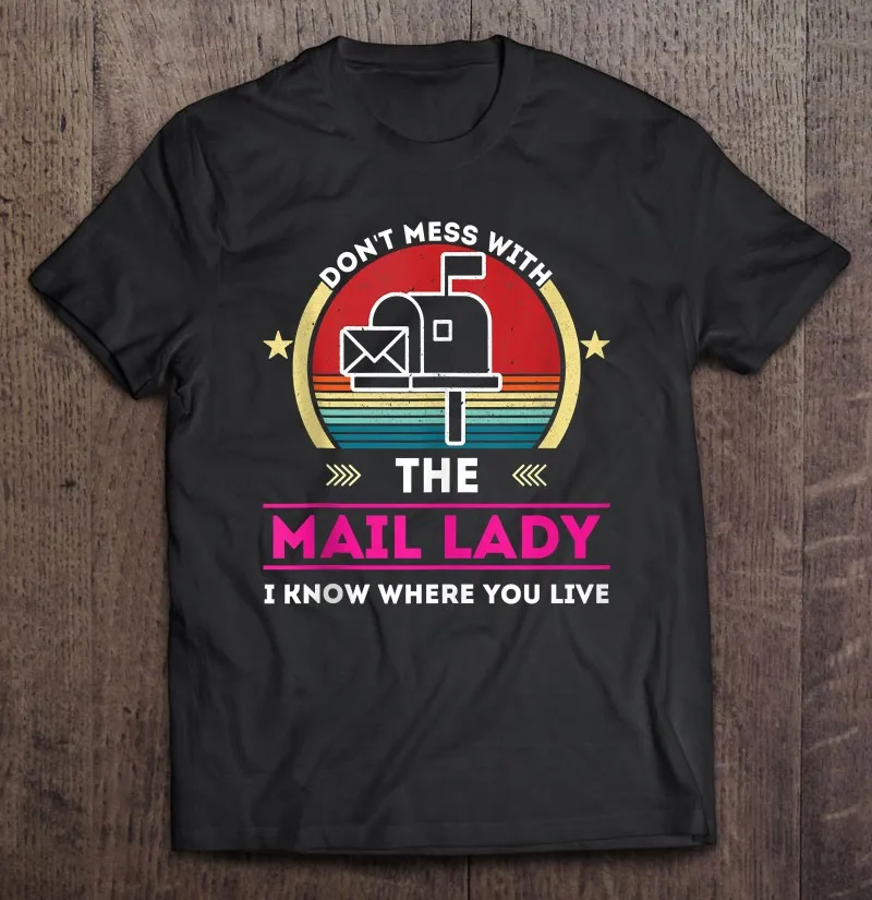 

Женская майка с надписью Don't беспорядок, почтовая служба США, летние блузки, топы, футболки для спортзала в стиле Харадзюку