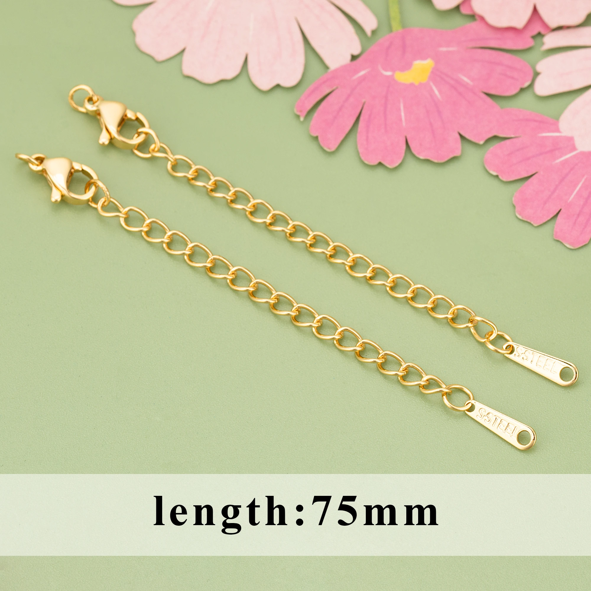 YEGUI 10 шт./лот MG21 ювелирные аксессуары нержавеющая сталь розовое золото ручная